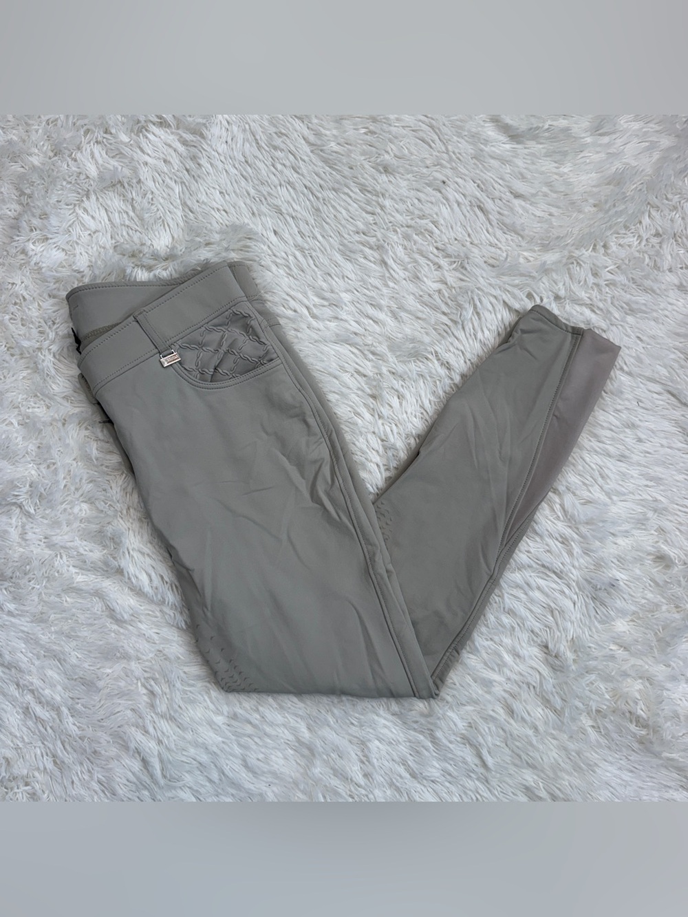 Women’s Size EU44/US32R Tan Montar Full Seat Horseback Riding Breeches